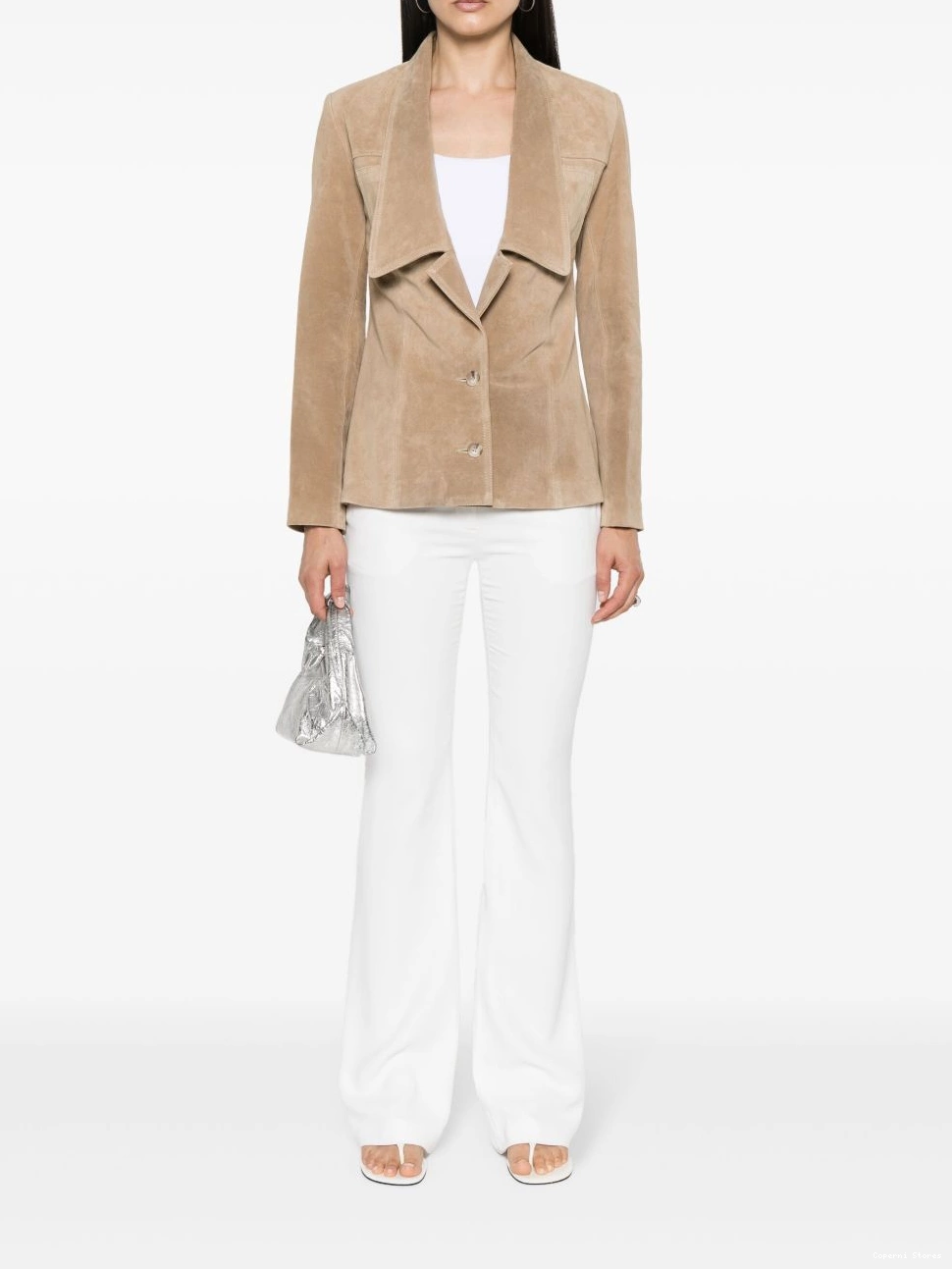 Affordable jacket Coperni suede single-breasted Women 0501